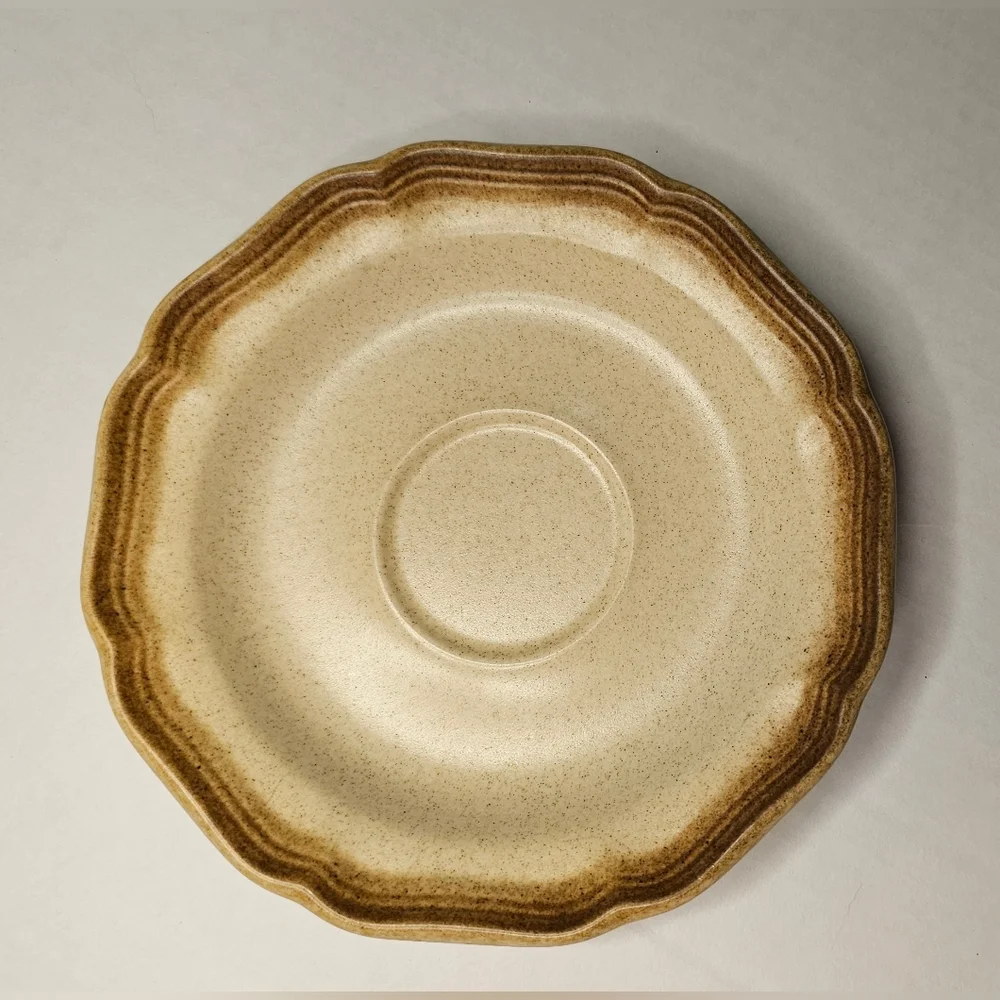 [#3] (1) Cup and (1) Saucer - Vintage 1981 Whole Wheatby MIKASA [E8000] 3 of 10